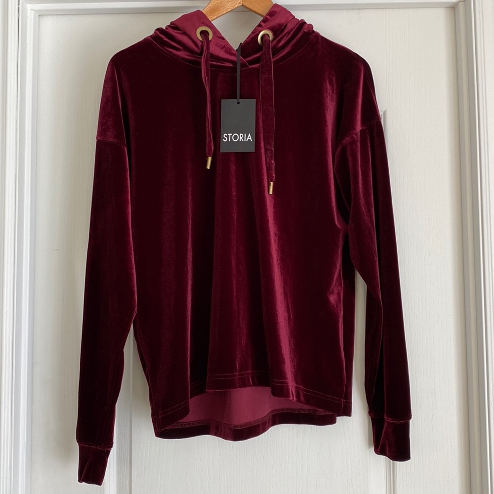 NEW Storia Velvet Hoodie